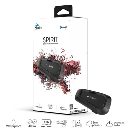 דיבורית בלוטוס לקסדת אופנוע CARDO SPIRIT