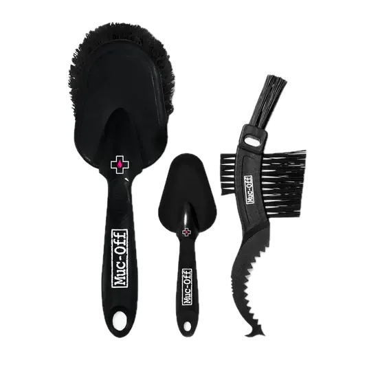 סט 3 מברשות ניקוי – MUC-OFF 3X BRUSH SET.