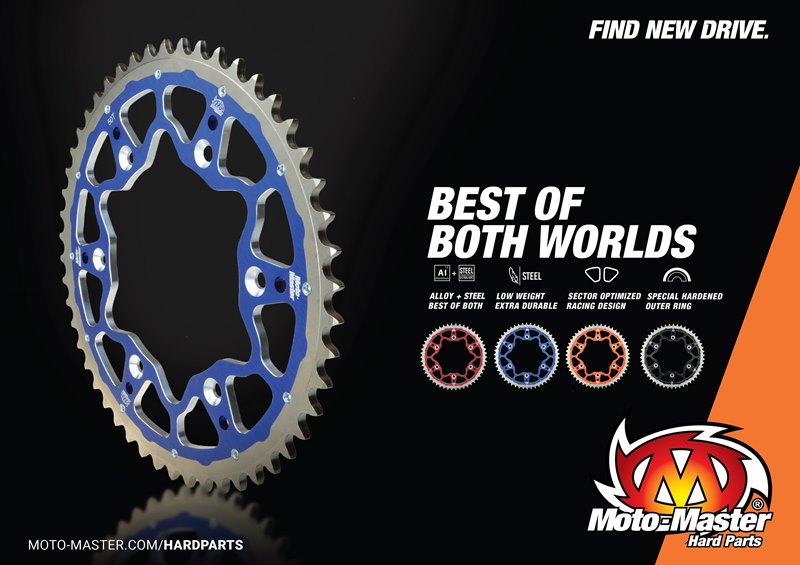 MOTO MASTER תוצרת הולנד משולב גלגלי שינים לאופנוע